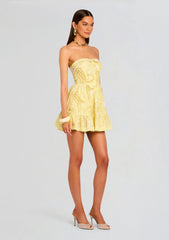 Fiza Strapless Short Dress