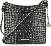 Katie Croc Embossed Leather Crossbody Bag Brahmin