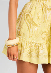 Fiza Strapless Short Dress