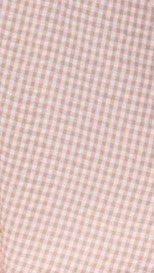 Sahirah Mini Dress - Beige / White Gingham