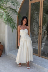 Zori Maxi Dress Cream