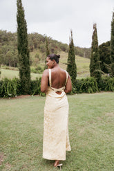 Malie Maxi Dress - Lemon