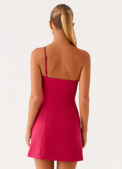Sweetpea Mini Dress - Fuchsia