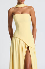 Maliyah Maxi Dress - Lemon
