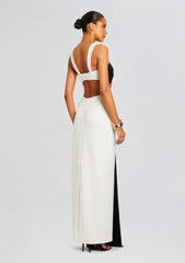 Elizabeth Bowed Evening Gown