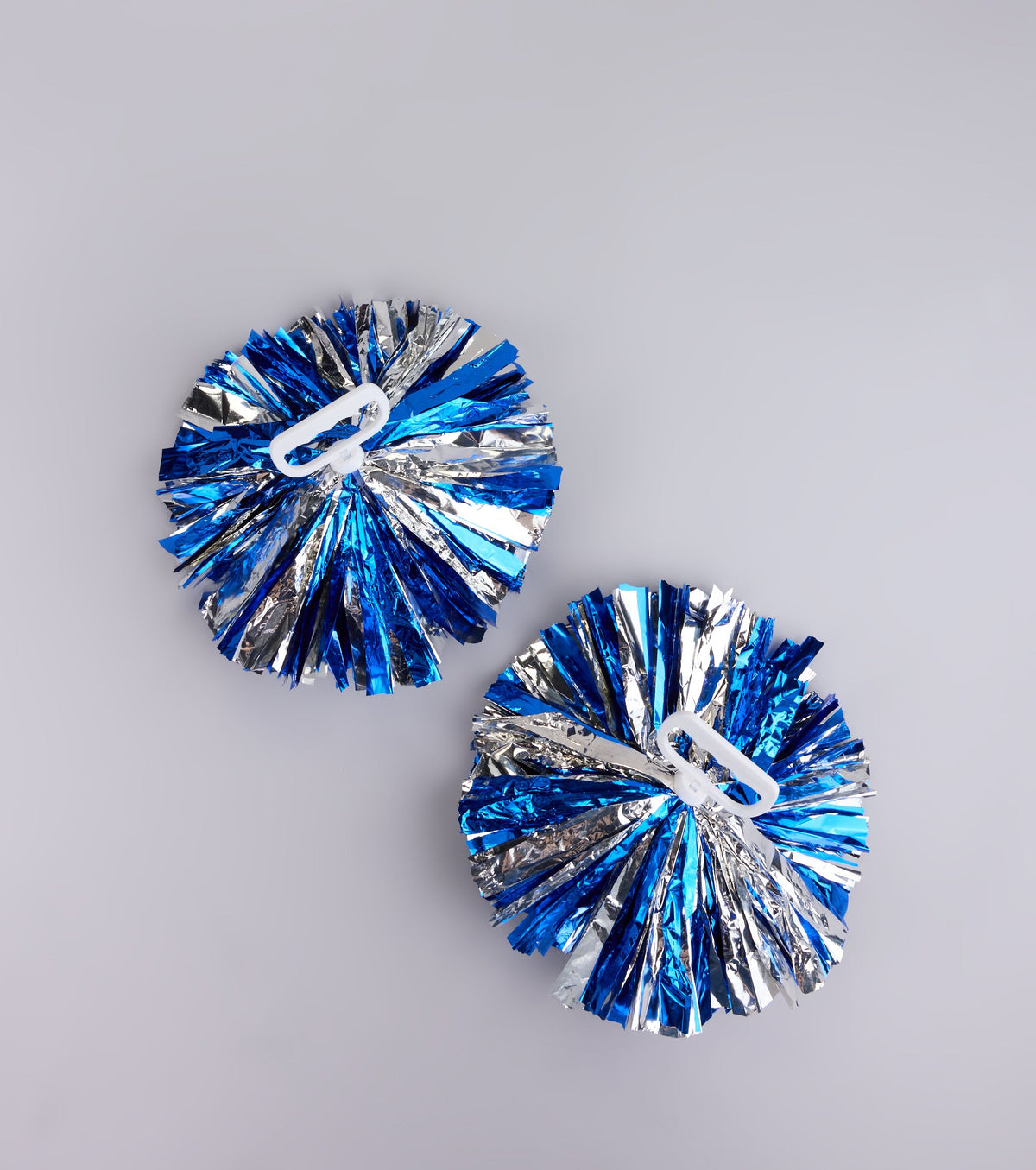 Spirit Squad Metallic Cheerleader Pom-Poms