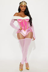 Naughty Napping Princess 5 Piece Costume Set - Pink