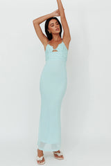 Modern Love Lace Bodice Maxi Dress Mint