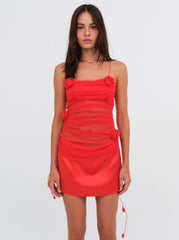Angela Chiffon Mini Dress
