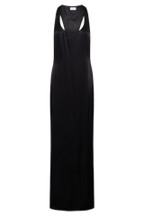 Jacquelyn Racerback Maxi Dress - Black
