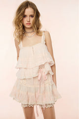 Trevina Cotton Mini Skirt