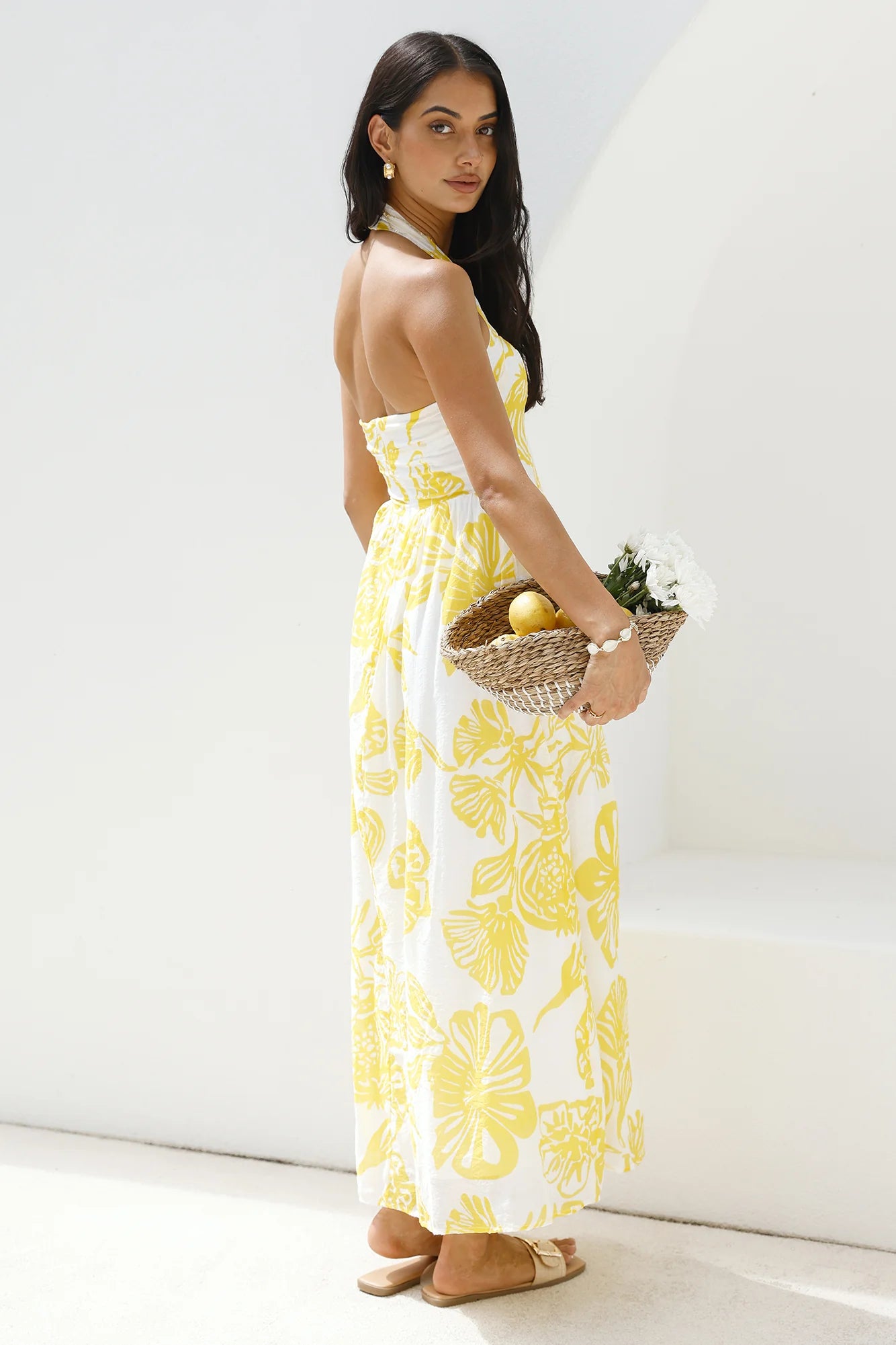 Eternal Spring Maxi Dress Yellow