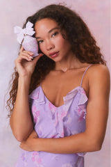 Rialto Fragrance Print Maxi Dress-HIBISCUS
