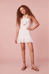 Girls Lamilla Eyelet Dress