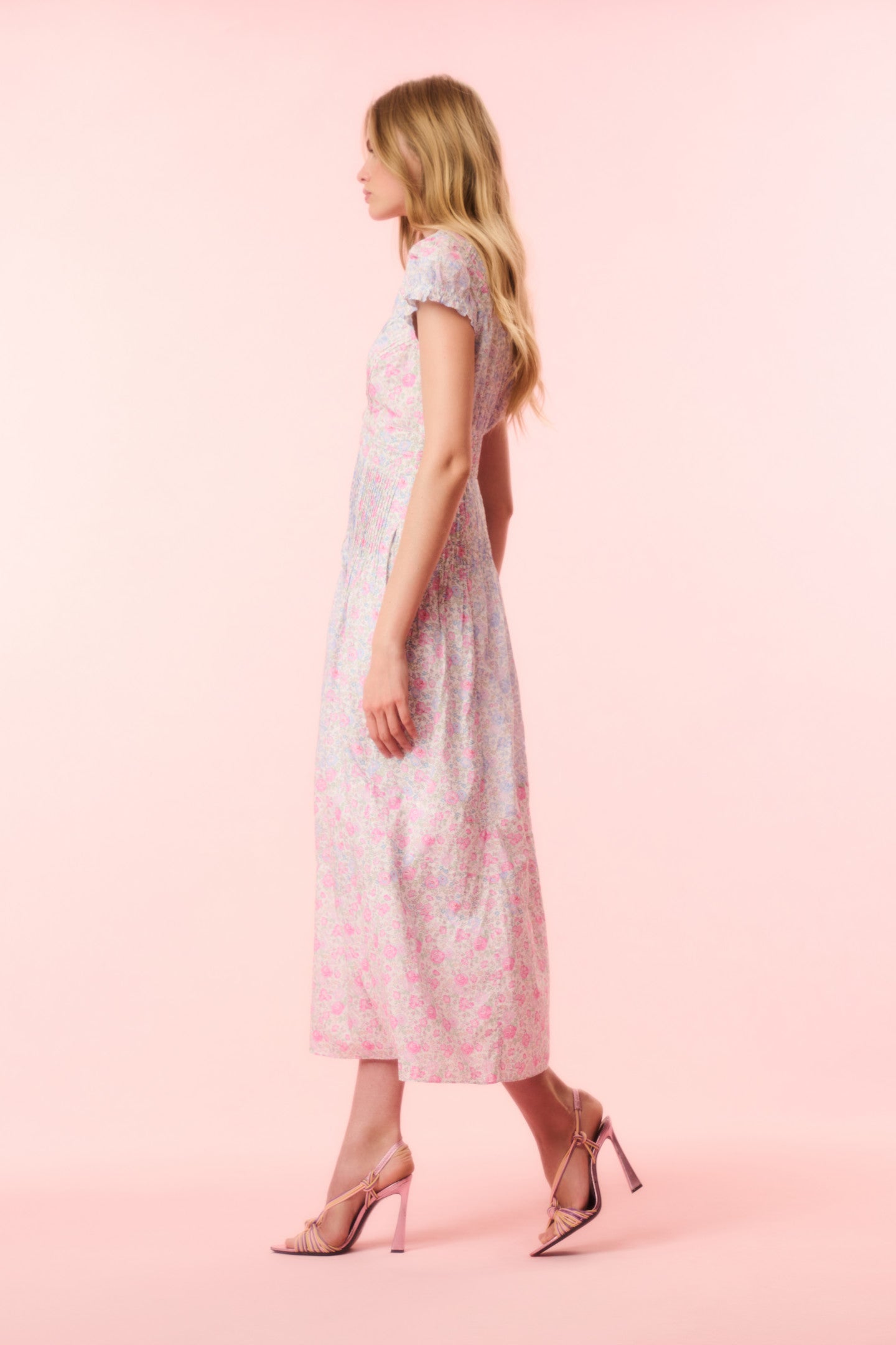 Suvi Liberty Fabric Midi Dress