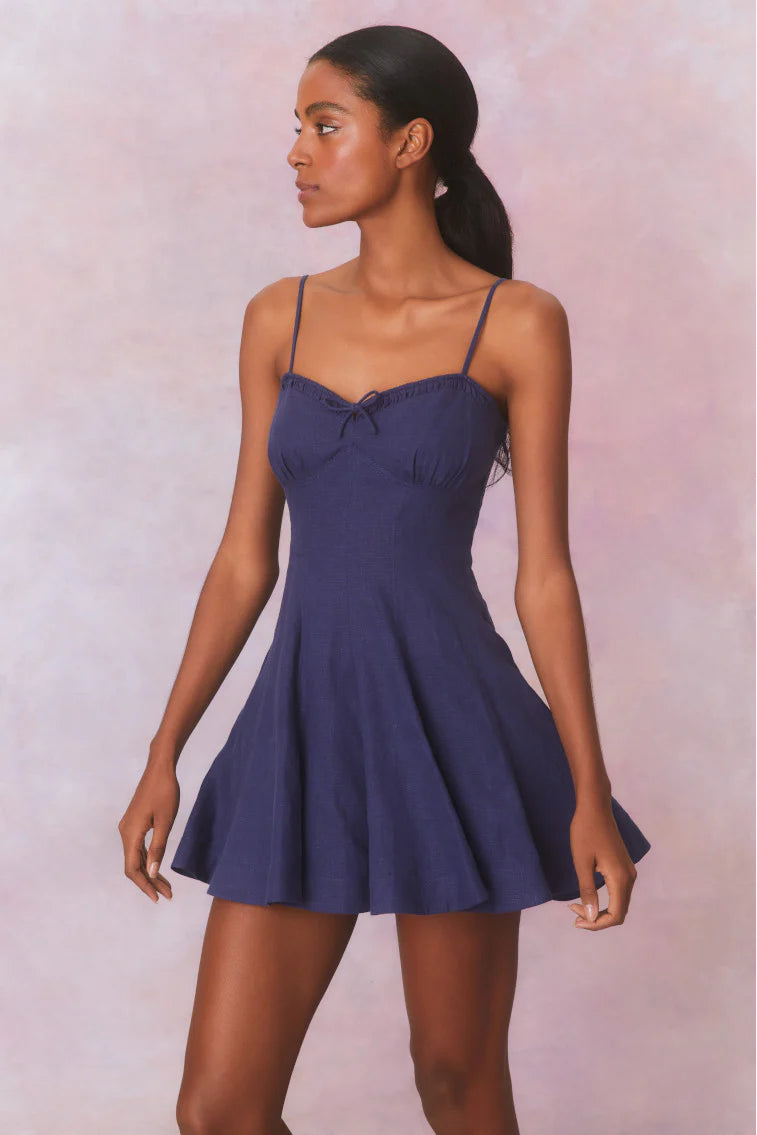 Shai Linen Mini Dress