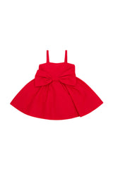 Girls Alejandra Bow Mini Dress