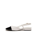 THERAPY Selene Point Heel White Black