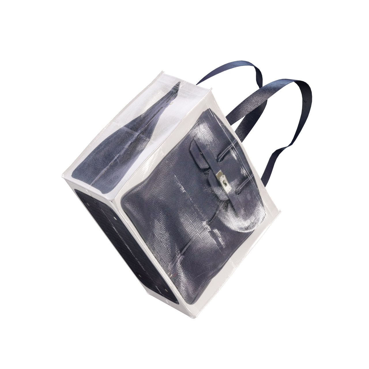 Grocery Bags Creative Parody Platinum Bag Print Woven Bag Full Take Down Birkin Fitness Casual Bag
