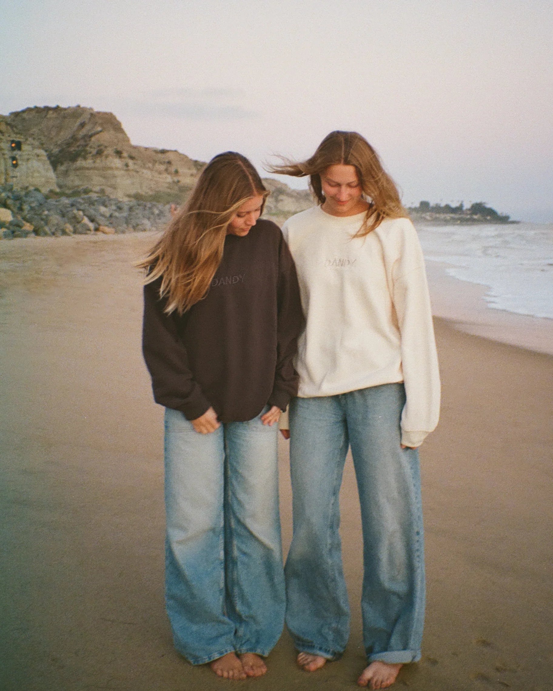 "Yin+Yang" Let's Watch the Sunset Crew Neck