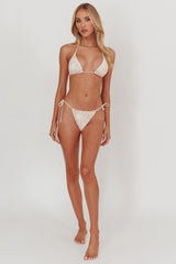 Janina String Tie Bikini Bottom Paisley Floral