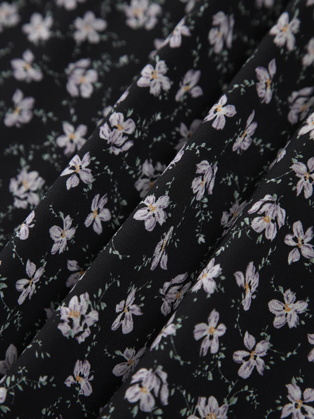 Floral Peter Pan Collar Short Dress