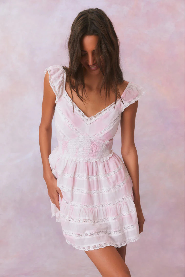 Finny Upcycled Cotton Mini Dress