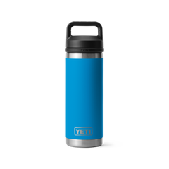 YETI 18 oz Insulated Straw Cap Water Bottle Leak-Resistant-Big Wave Blue