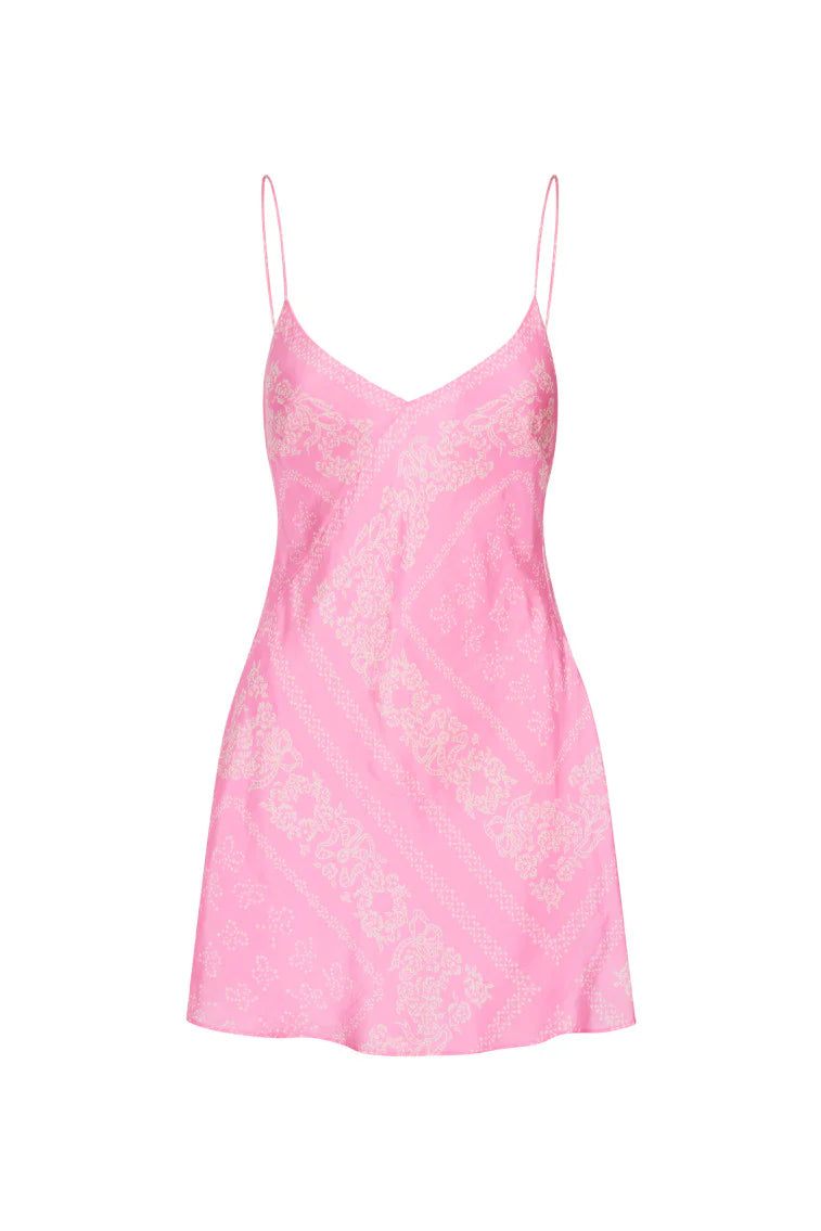 Raja Bandana Mini Dress