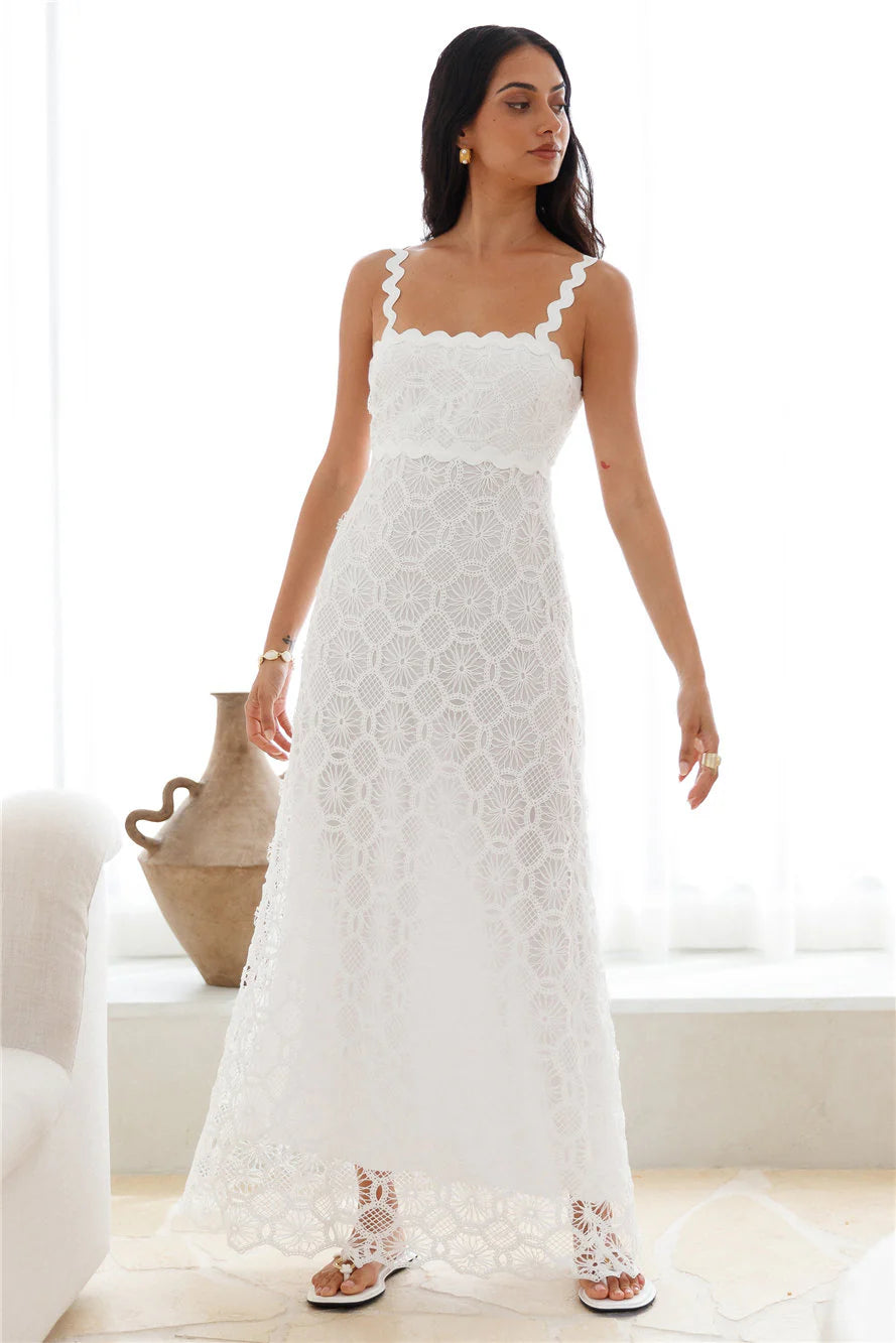 Blanca Maxi Dress White 