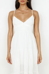 Share The Love Maxi Dress White