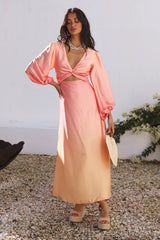 Hearts Of Venus Maxi Dress Pink
