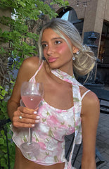 Irina Pink Print Cami Top