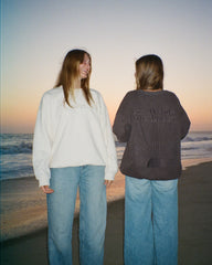 "Yin+Yang" Let's Watch the Sunset Crew Neck