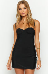 Cadence Black Mini Dress