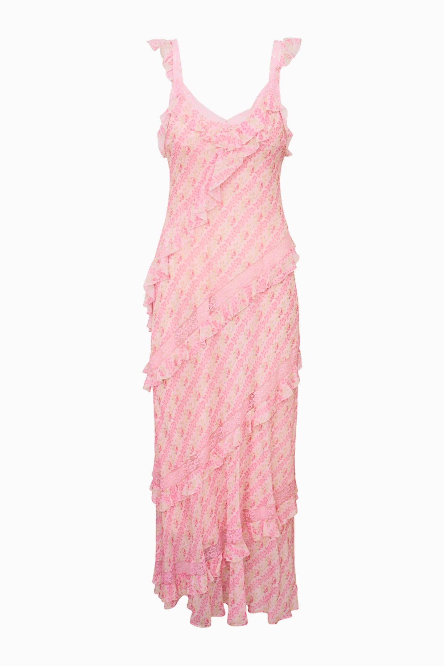 Radiance Heirloom Print Maxi Dress