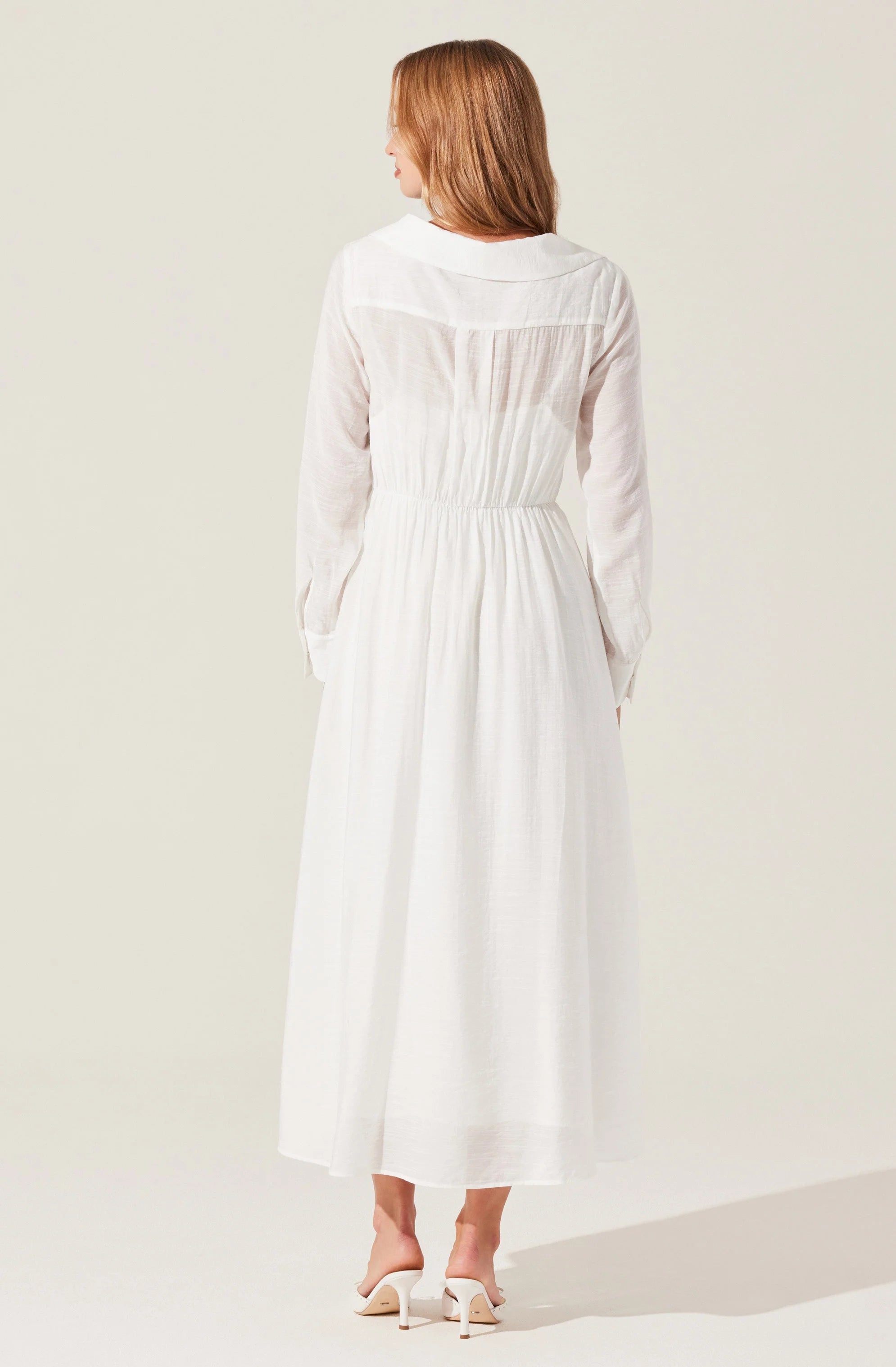 Diell Pleated Midi Dress