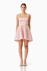 Joesphine Corset Mini Dress in Pink