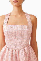 Joesphine Corset Mini Dress in Pink