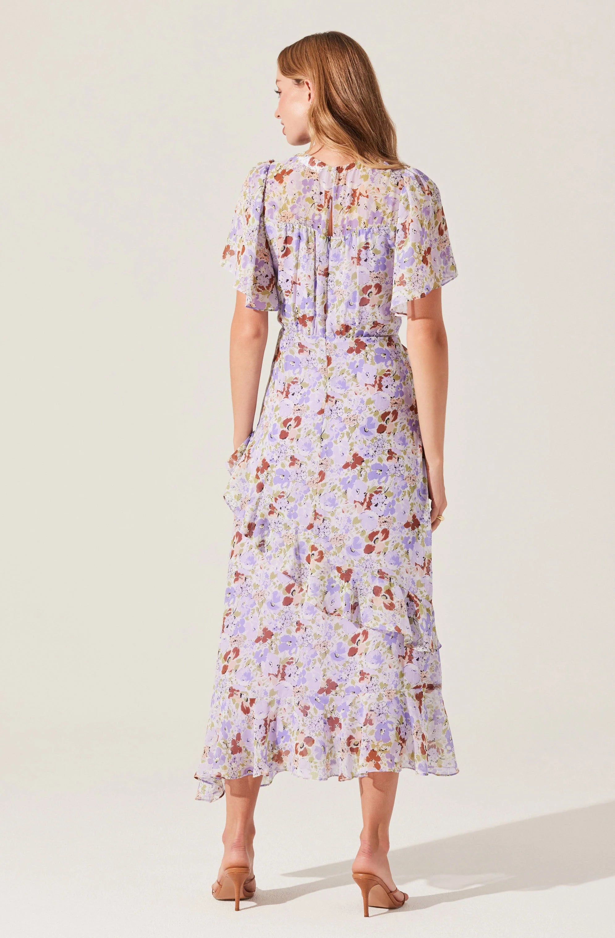 Floramae Floral Ruffle Dress