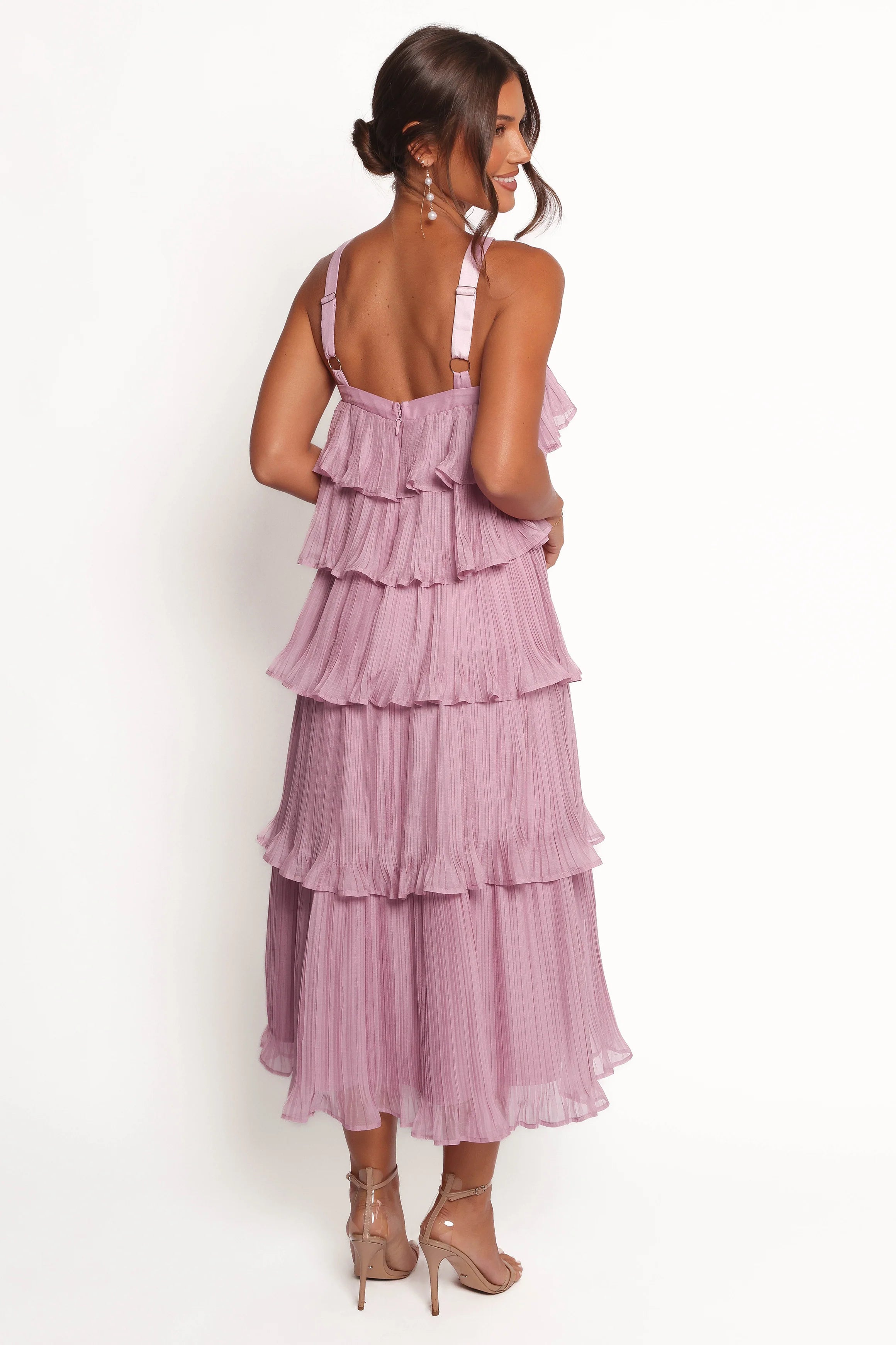 Aveline Midi Dress - Lilac