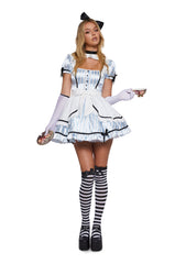 Looking Glass Girl Costume Set