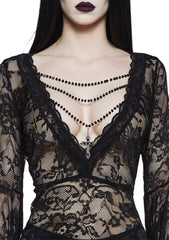 Gothic Grand Affair Maxi Dress