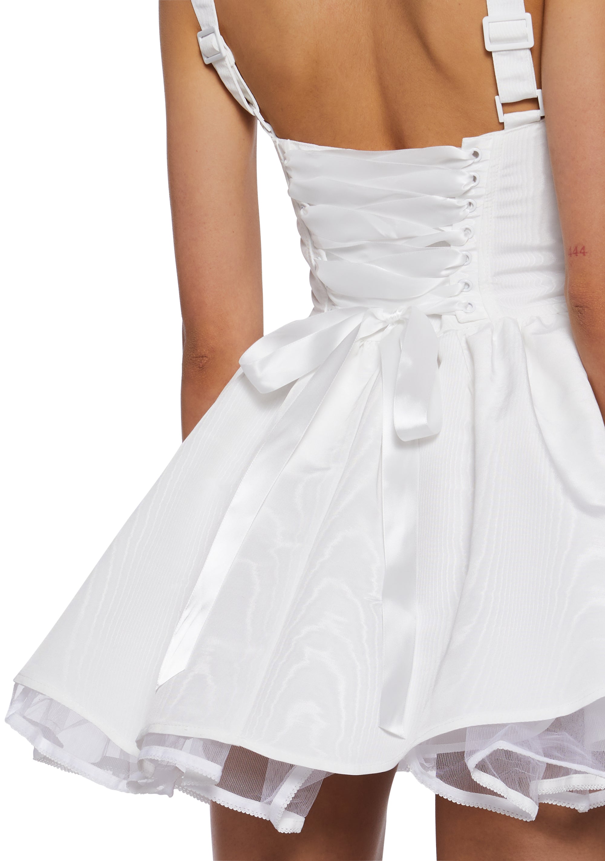 Magic Moves Corset Dress - White