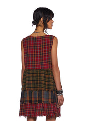 Get Over It Babydoll Dress - Red