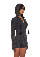 Figure Your Heart Out Knit Romper