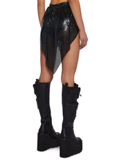 Futurism Flash Mini Skirt
