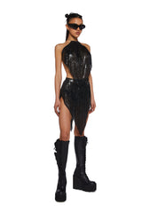 Futurism Flash Mini Skirt