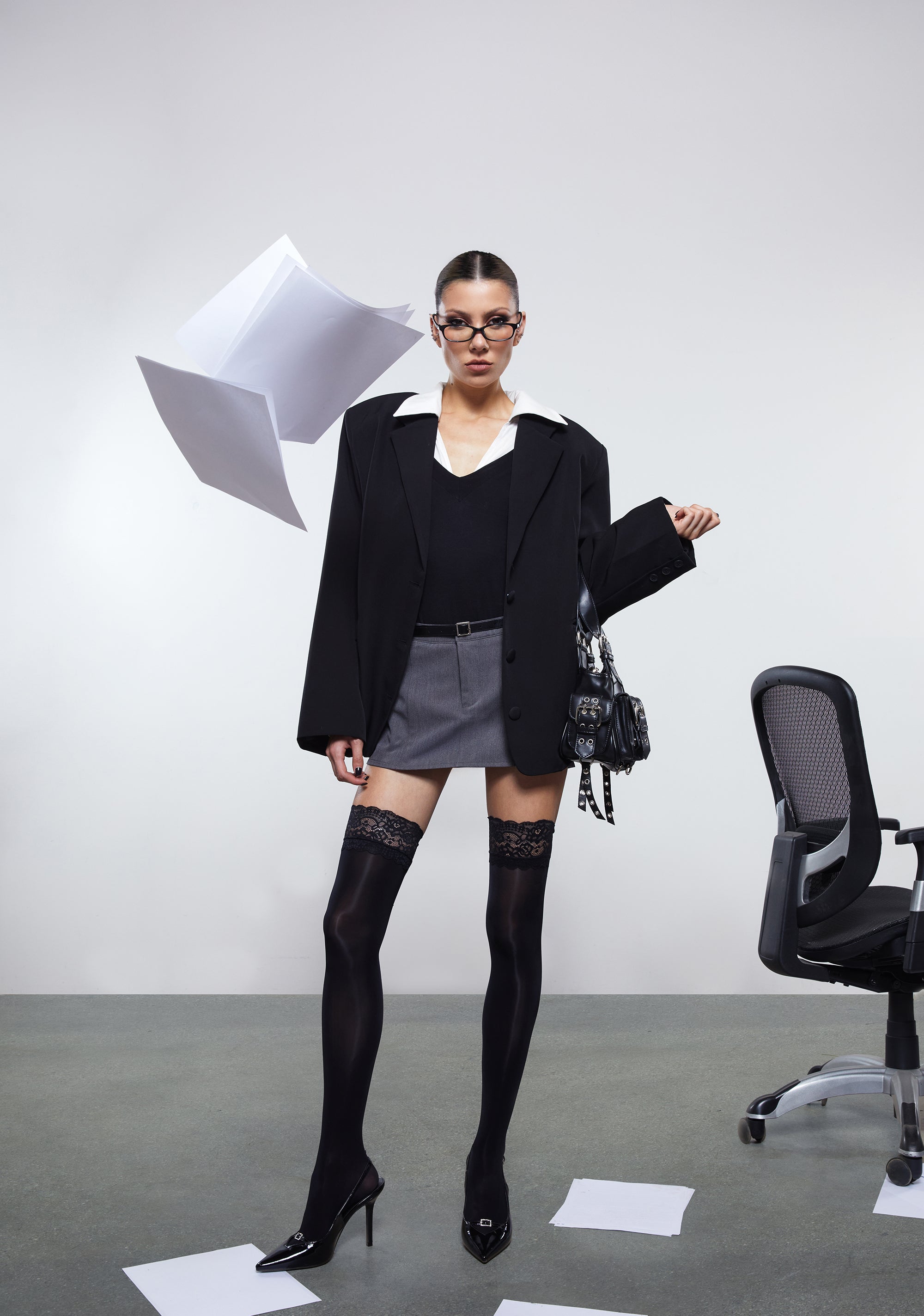 Meredith Suiting Mini Skirt