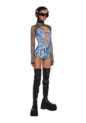 Techno Angel Romper